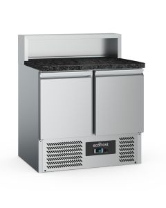 PIZZAWERKBANK 2D 5x1/6GN ZWART
