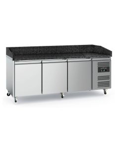 PIZZAWERKBANK 3 DEURS GRANIET