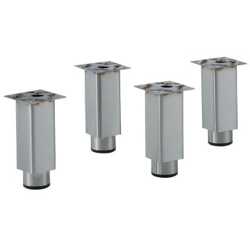 4 höhenverstellbare Füße für Ofen 6 & 10x GN 1/1 - GN 2/1 (150mm)