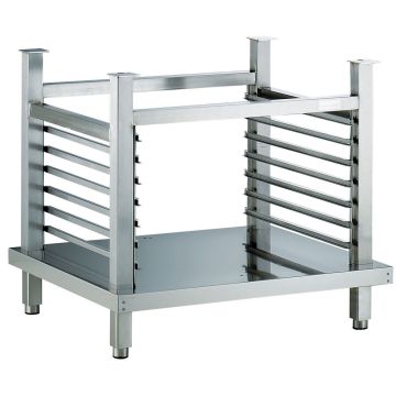 Untergestell mit Rostführung für Öfen 10x GN 2/1 (1088x901x770mm)