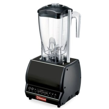 Professionelle Mixer , quadratische Glas 2 Liter, Geschwindigkeitsregler, programmierbar (208x210x490mm)
