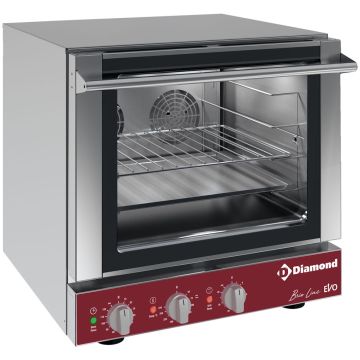 Elektro Konvektionsofen, 4x 460x340 mm + Salamanderfunktion (590x650x575mm)