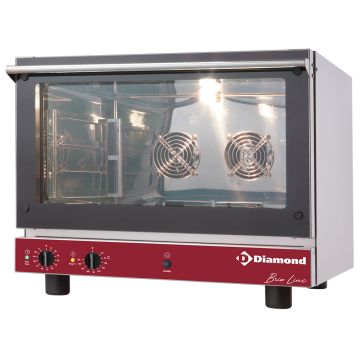 Elektro Konvektionsofen, 4x 600x400 mm  + manueller Befeuchter (725x665x605mm)
