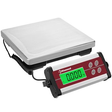 Elektronische Edelstahl-Waage, 15Kg x 5g (300x300x50mm)