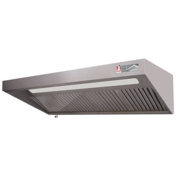 Haube komplett, (7/7-1500 M3/h) 120 Pa, Beleuchtung, regler, 3x Filters (1500x900x460mm)
