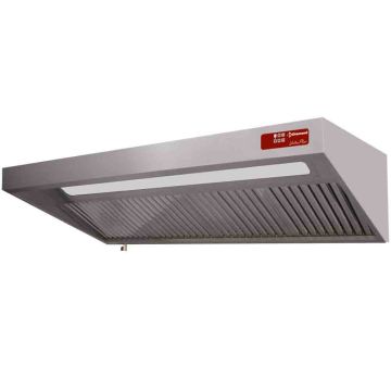 Haube komplett, (8/9T-2500 M3/h) 120 Pa, Beleuchtung, regler, 4x Filter (2000x900x460mm)