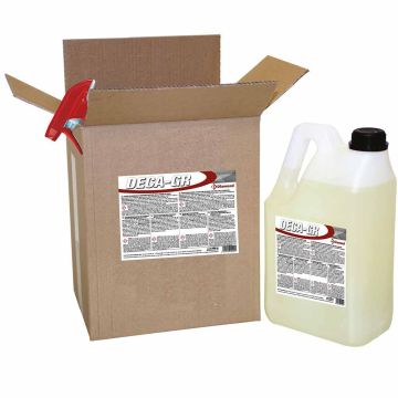 Entkarbonierungsmittel und Fettlöser für Öfen, Grills, Induktionsplatten. - 2 BD. x 5 LT/6,25 KG + PULV.    (+ Pulverisateur) (210x270x340mm)