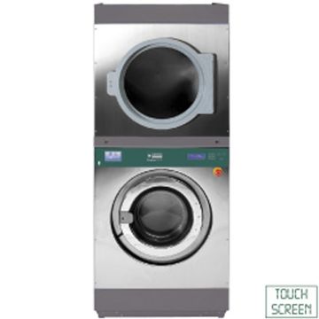 Waschschleudermaschine 14 kg (elek.) + Trockner 14 kg (elek.) (880x976mm)