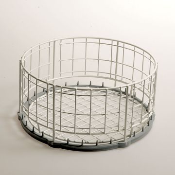 Runde Körb für Gläser Ø400 mm - Rilsan (390x390x165mm)