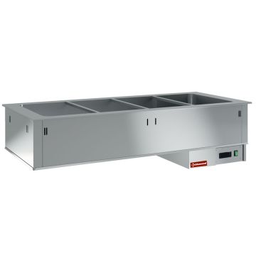 Element Bain-Marie Becken "trocken" 4x GN 1/1 (1455x700x380mm)