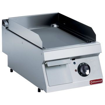 Elektro Grillplatte, glatt -TOP- (400x700x250mm)