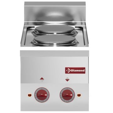 Elektroherd 2 Kochplatten -Top- (300x600x280mm)