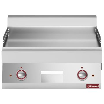 Elektro Grillplatte, glatt -Top- (700x650x280mm)