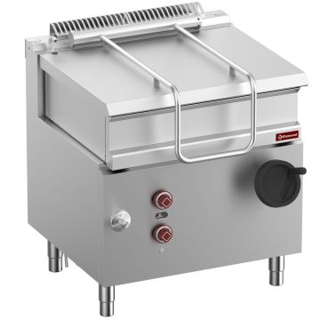 Elektrische Kippbratpfanne, Edelstahlbecken, 60 Liter (800x700x850mm)