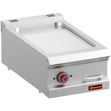 Elektro-Grillplatte, glatt, hartverchromt, Modul 1/2 -Top- (400x700x250mm)