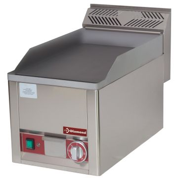 Elektro Grillplatte, glatt, -Top-