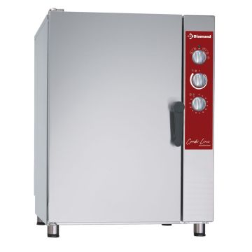 Elektro Ofen für die Regeneration - Halten der Temperatur 10x GN 1/1 mit Beschwadung