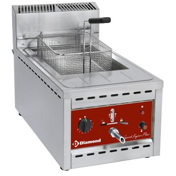 Gas-Fritteuse 12l -TOP- (400x700x525mm)