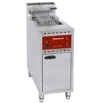 Gas-Fritteuse, 1 Tank 16 Lit., auf Unterschrank
