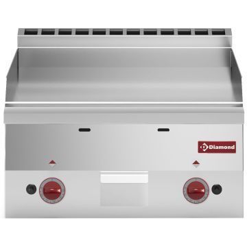 Gas Grillplatte, glatt -Top- (600x600x280mm)