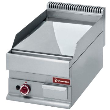 Gas Grillplatte, glatt -Top- hartverchromt "50 µm" (400x650x280mm)