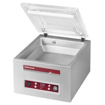 Vakuummaschine, Kammer 350x370xh150 mm - 8 m3/h (450x510x420mm)