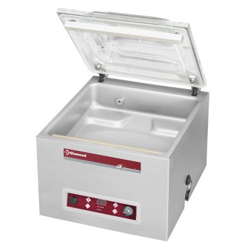 Vakuum-Maschine, Kammer 420x370xh135 mm - 16 m3/h (480x515x440mm)
