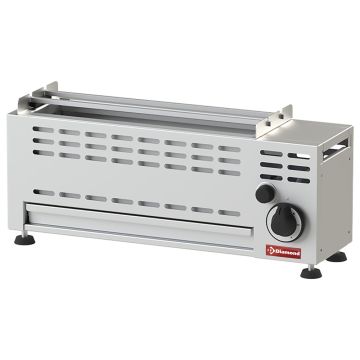 Gas-Spießgrill - 1 Brenner - 1 x7 KW (700x200x285mm)