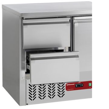 Kit Schubladenblock (1/2 + 1/2 h100), fur SA... (850x600x350mm)