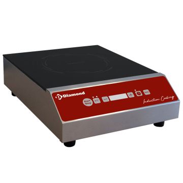 Induktionsplatte 3000 watt, Touch-Tasten (280x360x105mm)