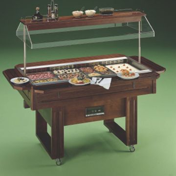 Buffet Cerankochfläche Kapazität 4 GN 1/1 (1750x1070mm)