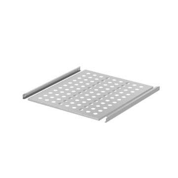 Edelstahl-Zwischenregal für Fach mit Tür (475x550x22mm)