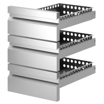 Option: Schubladenblock 1/3+1/3+1/3  [K13P/PL2]