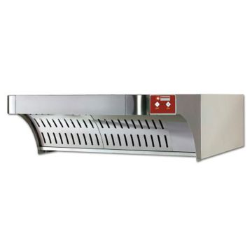Haube mit Motor, Ofen 9 & 18 Pizzen (1500x1685mm)