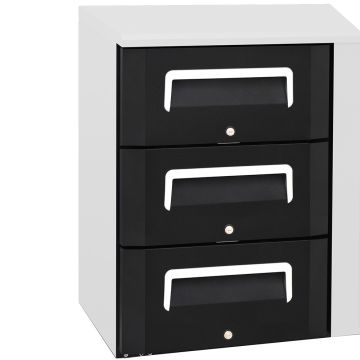 Kit Schubladenblock (1/3 + 1/3 + 1/3) x RLB... (525x468x780mm)