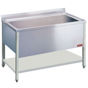 Spültisch 1 Becken 1360x500xh400 (1600x700x880mm)