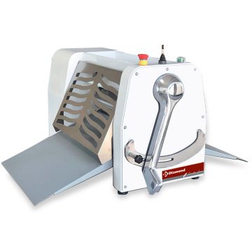 Teigausrollmaschine, Tischmodell 500 mm, mit 2 Böden (980x950x570mm)