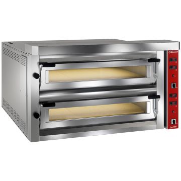 Elektro Pizzaofen "extra large", 2x 9 Pizzen (1390x1270x730mm)