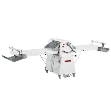 Teigausrollmaschine Sockel 600x1400 mm - Variable Geschwindigkeit (3170x3690x1170mm)