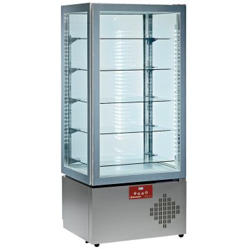 Volle Vitrine, 5 Ebenen, belüftet (805x645x1840mm)