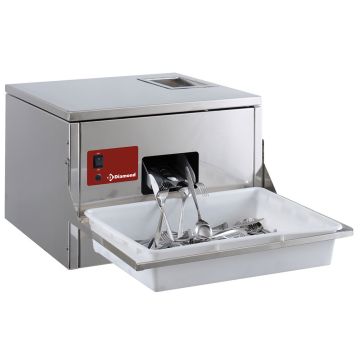 Bestecktrockner- & Poliermaschine, Tischmodell 3000-3500 Teile/Std. (570x550x400mm)