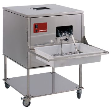 Bestecktrockner- & Poliermaschine, 7000-8000 Teile/Std. (620x650x870mm)
