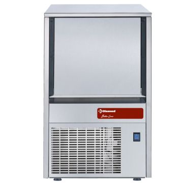 Eiswürfelbereiter, Eiswürfel mit Hohlraum, 22 kg mit Reservebehälter 9kg (401x506x643mm)