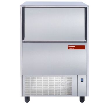 Eiswürfelbereiter, Eiswürfel mit Hohlraum, 75 kg mit Reservebehälter 37 kg (673x557x984mm)
