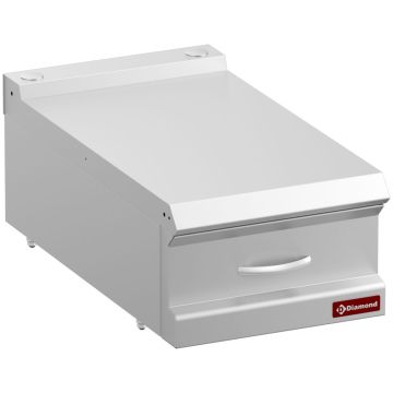 Neutrales Arbeitselement, Modul 1/2, mit Schublade -Top- (400x700x250mm)