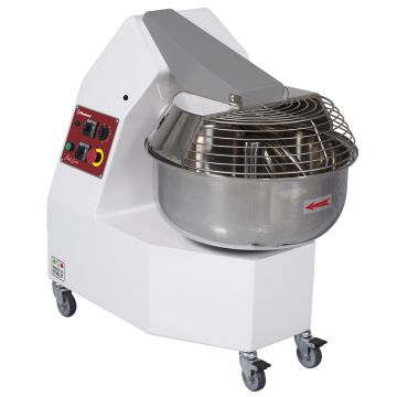 Gabelmischer, 35 kg, 2 Geschwindigkeiten - Timer, auf Rädern (500x850x755mm)