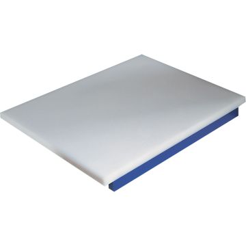 Hackbrett aus Polyäthylen für Fisch (blau) (500x420x20mm)
