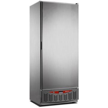 Umluftkühlschrank, 525 Liter, GN2/1+600x400, Edelstahl (750x740x1900mm)