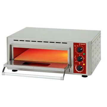 Elektro Pizzaofen, Kammer (3 kW), 430x430xh100 mm (670x580x270mm)
