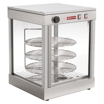 Wärmevitrine rotativen D.420 mm (505x470x590mm)